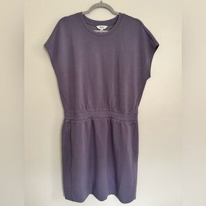 SPANX Air Essentials Cinched Mini Dress - Women's Size Large - Orchid Ash Purple